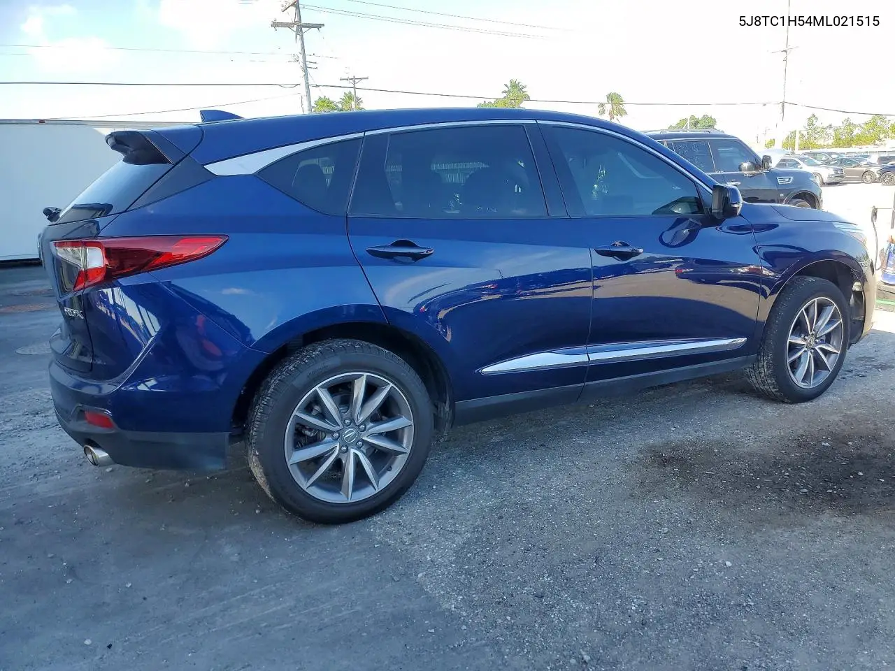 2021 Acura Rdx Technology VIN: 5J8TC1H54ML021515 Lot: 57120616