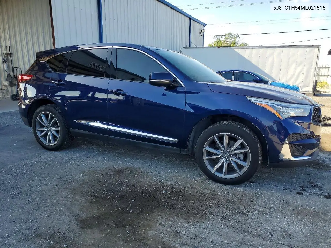 2021 Acura Rdx Technology VIN: 5J8TC1H54ML021515 Lot: 57120616