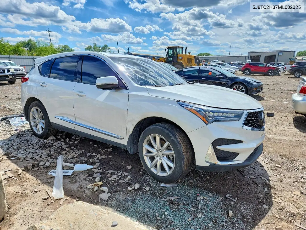 2021 Acura Rdx VIN: 5J8TC2H37ML002025 Lot: 57367696