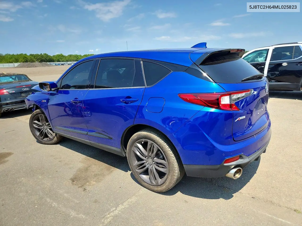 2021 Acura Rdx A-Spec VIN: 5J8TC2H64ML025823 Lot: 60238946