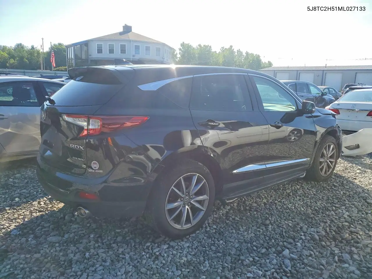 2021 Acura Rdx Technology VIN: 5J8TC2H51ML027133 Lot: 60239916