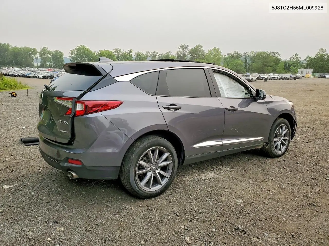 2021 Acura Rdx Technology VIN: 5J8TC2H55ML009928 Lot: 61221266