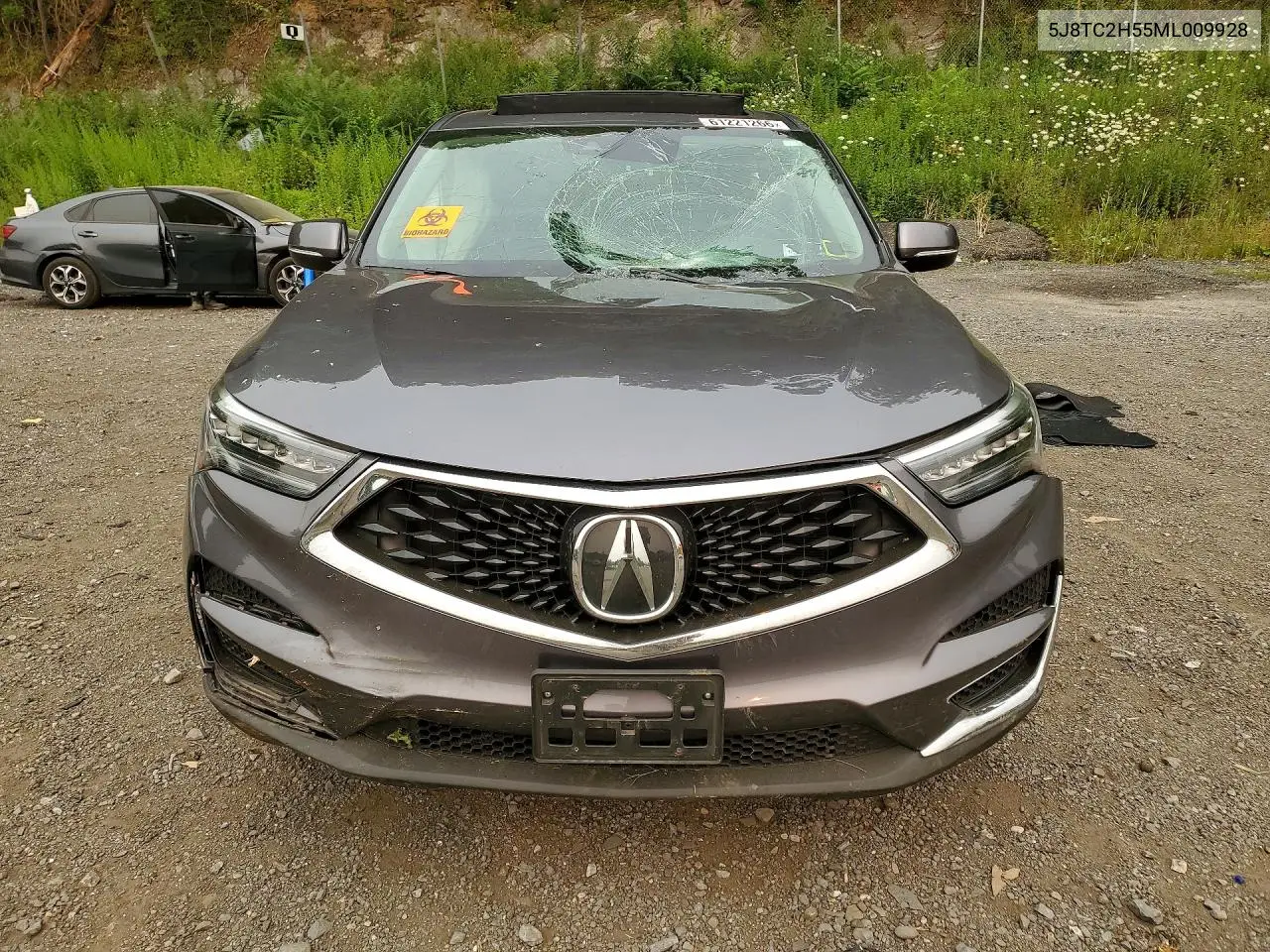 2021 Acura Rdx Technology VIN: 5J8TC2H55ML009928 Lot: 61221266