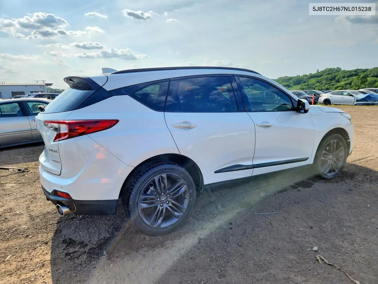 2022 Acura Rdx A-Spec VIN: 5J8TC2H67NL015238 Lot: 60939276