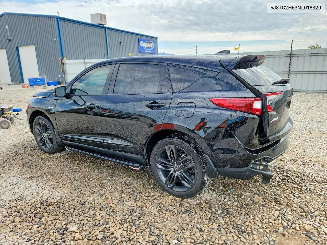 2022 Acura Rdx A-Spec VIN: 5J8TC2H63NL018329 Lot: 61444016