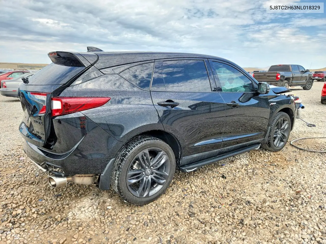2022 Acura Rdx A-Spec VIN: 5J8TC2H63NL018329 Lot: 61444016