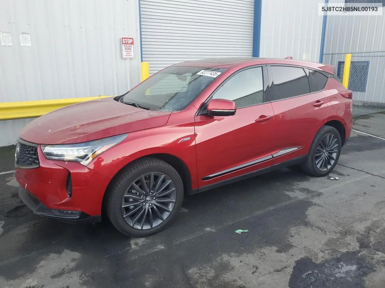 5J8TC2H85NL001937 2022 Acura Rdx A-Spec Advance