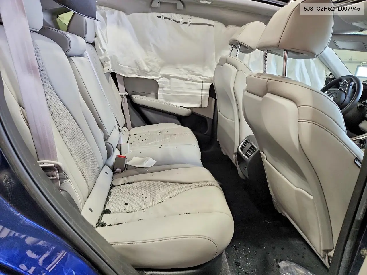 2023 Acura Rdx Technology VIN: 5J8TC2H52PL007946 Lot: 60205796