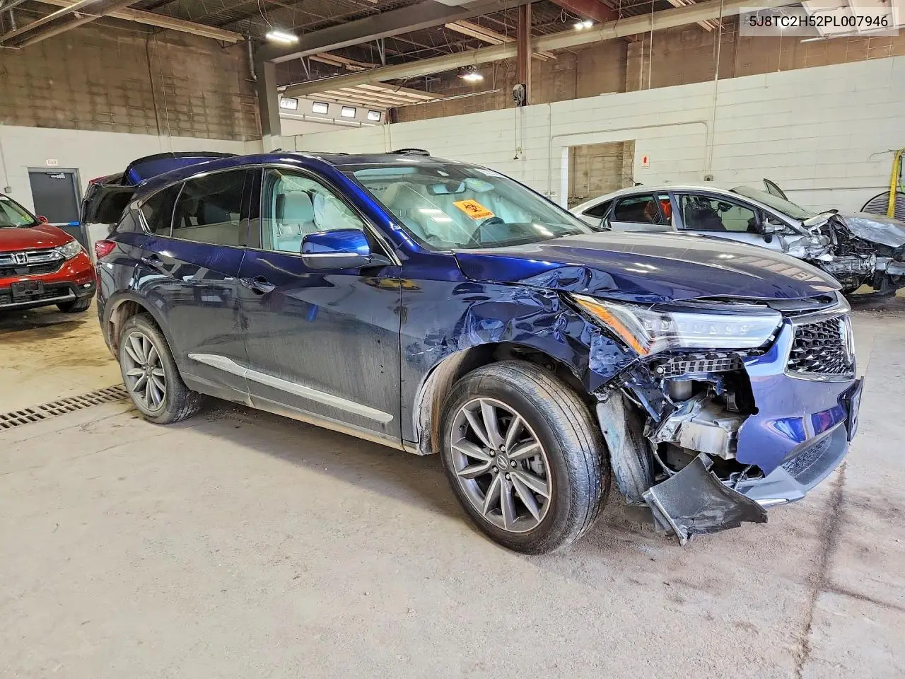 2023 Acura Rdx Technology VIN: 5J8TC2H52PL007946 Lot: 60205796
