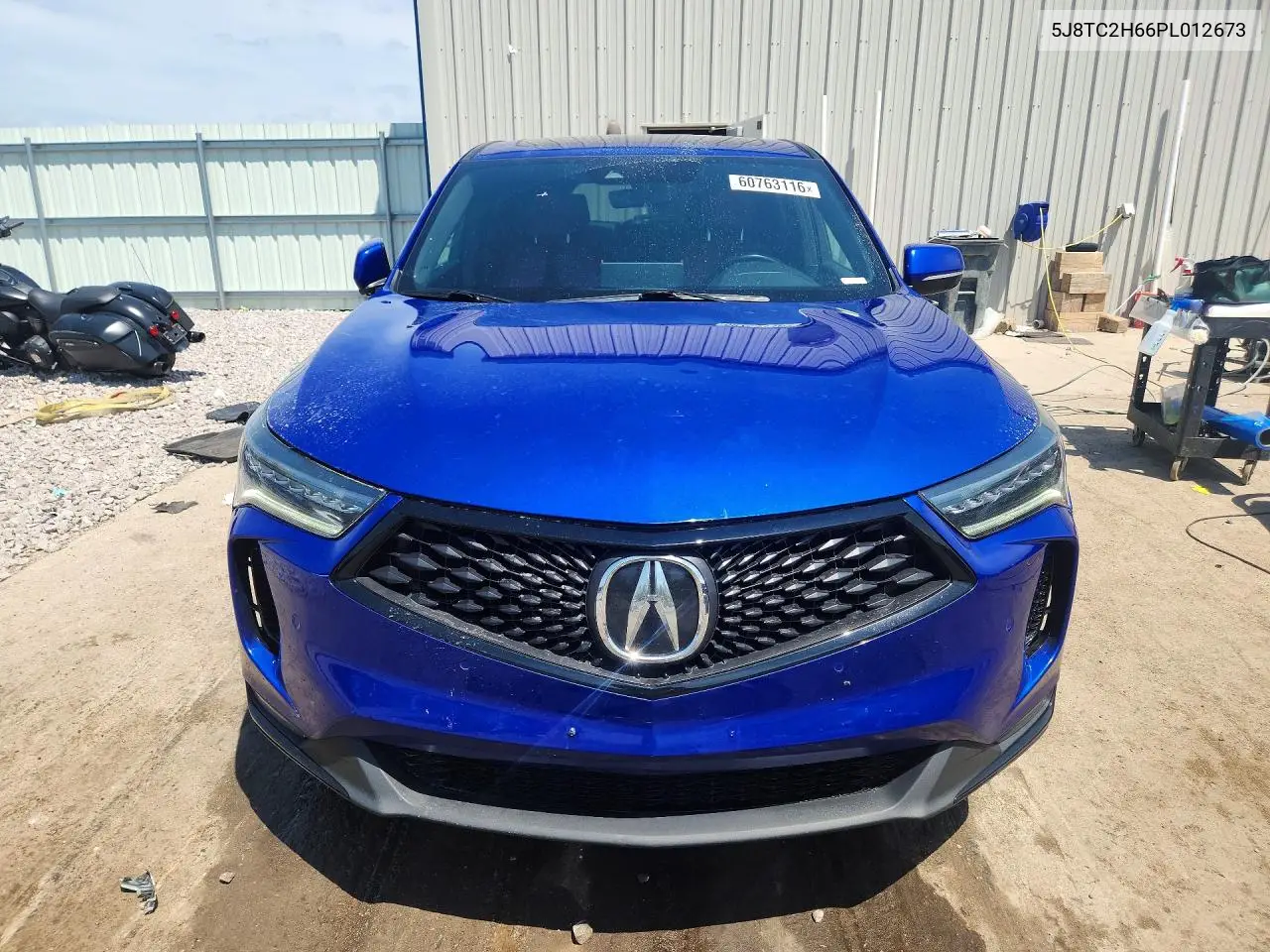 2023 Acura Rdx A-Spec VIN: 5J8TC2H66PL012673 Lot: 60763116