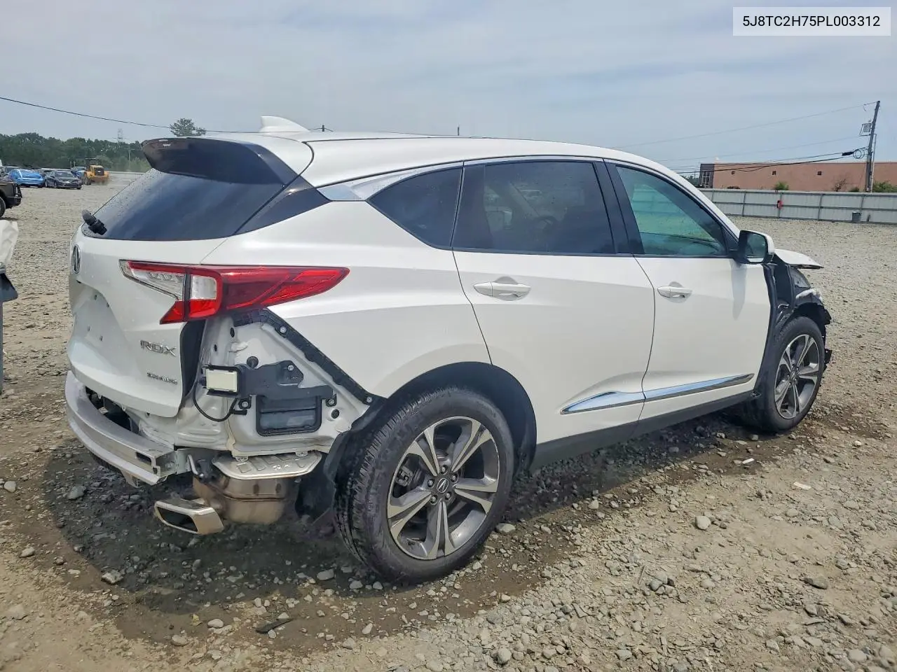 2023 Acura Rdx Advance VIN: 5J8TC2H75PL003312 Lot: 60874886