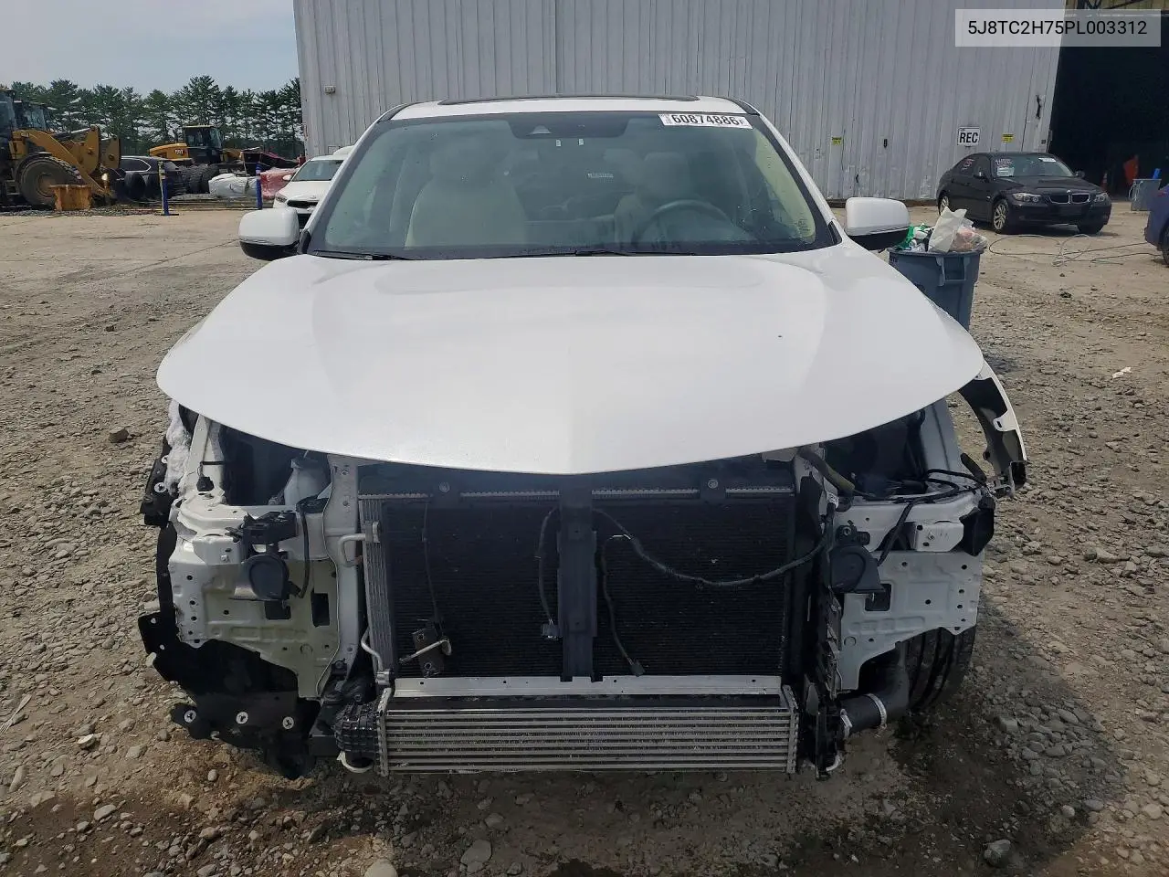 2023 Acura Rdx Advance VIN: 5J8TC2H75PL003312 Lot: 60874886