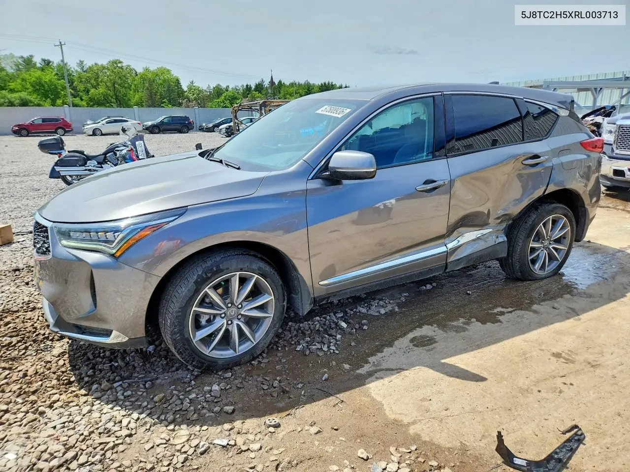 2024 Acura Rdx Technology VIN: 5J8TC2H5XRL003713 Lot: 57508936