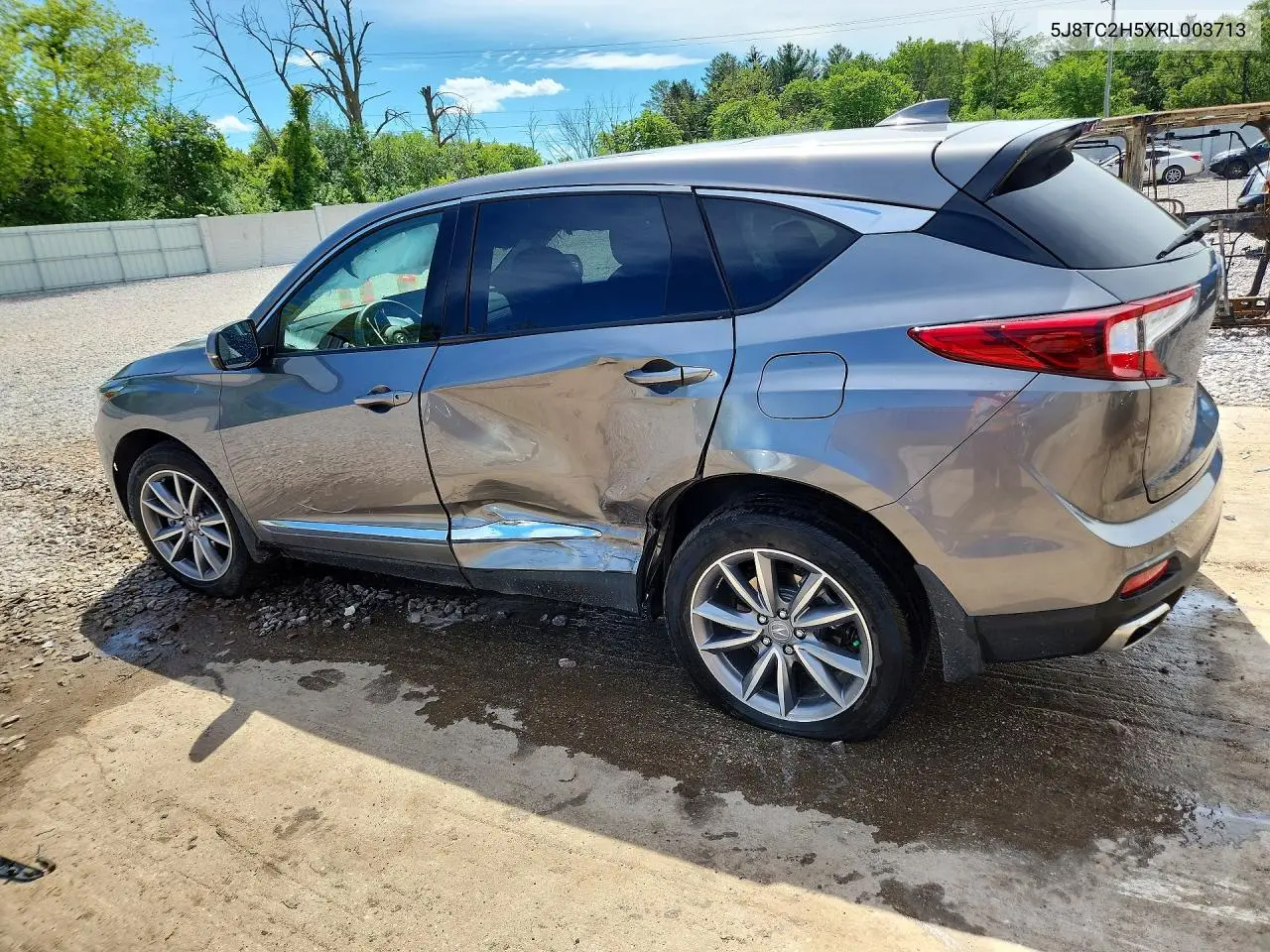 2024 Acura Rdx Technology VIN: 5J8TC2H5XRL003713 Lot: 57508936