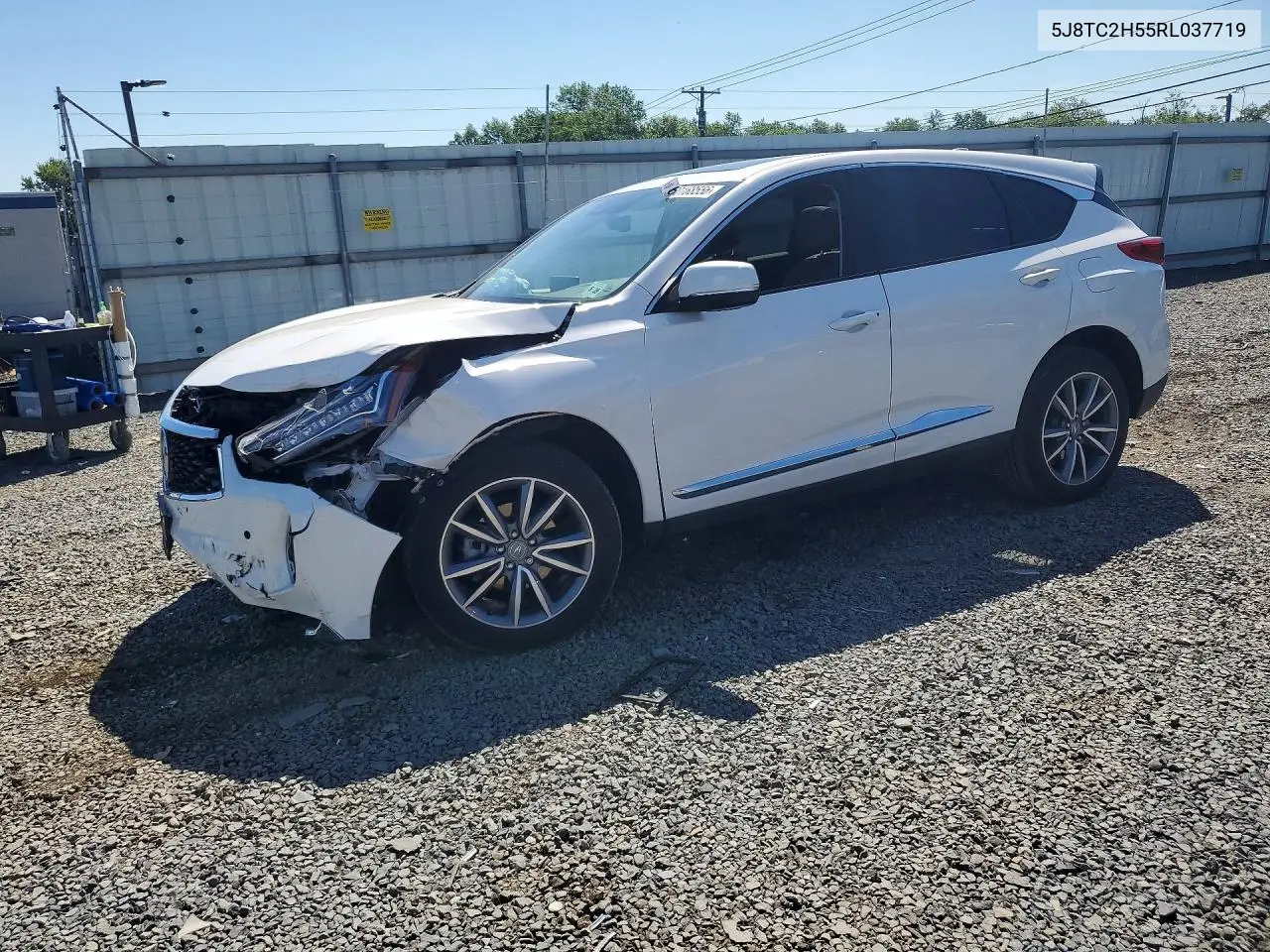 2024 Acura Rdx Technology VIN: 5J8TC2H55RL037719 Lot: 60168556