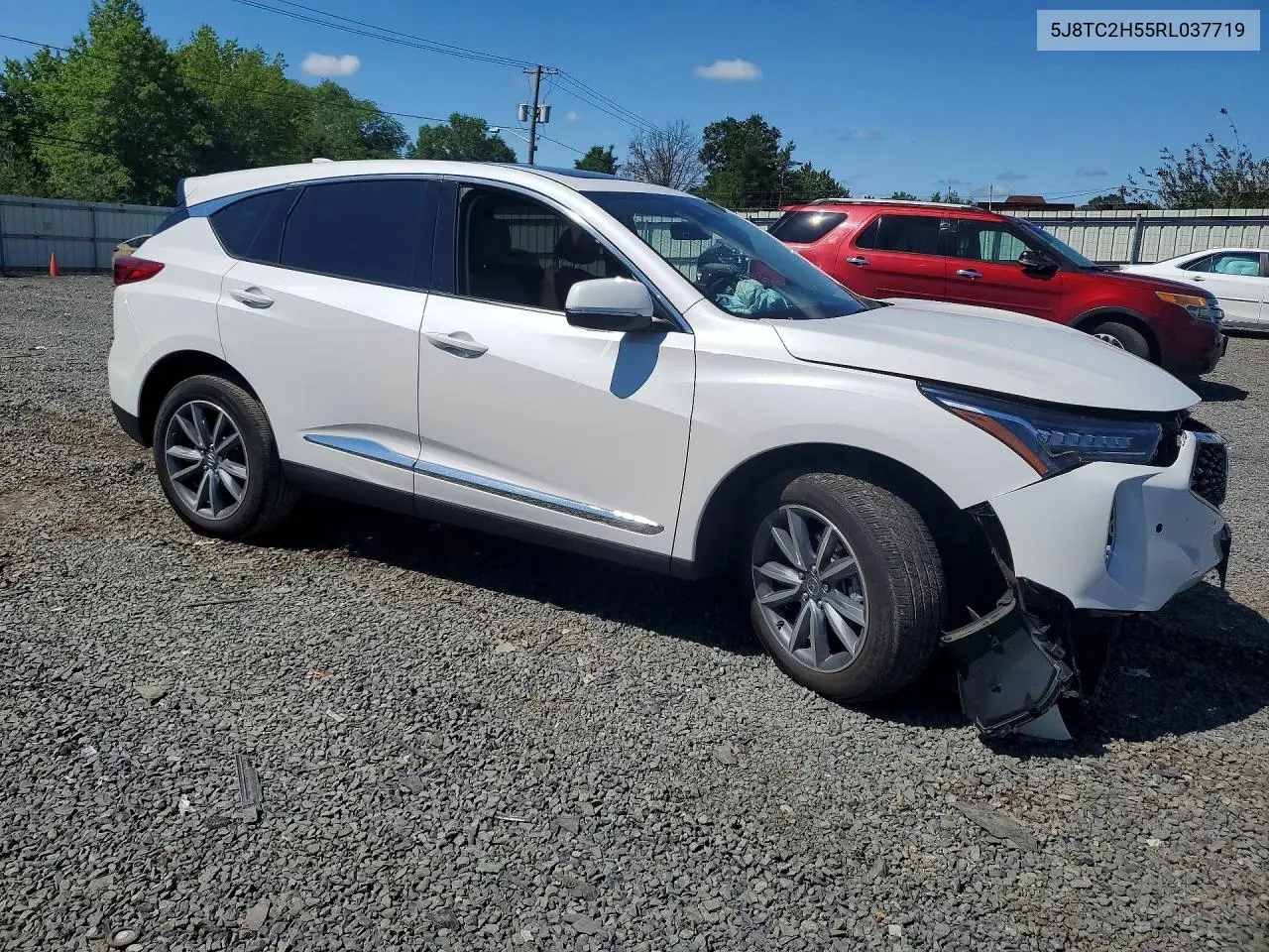 2024 Acura Rdx Technology VIN: 5J8TC2H55RL037719 Lot: 60168556