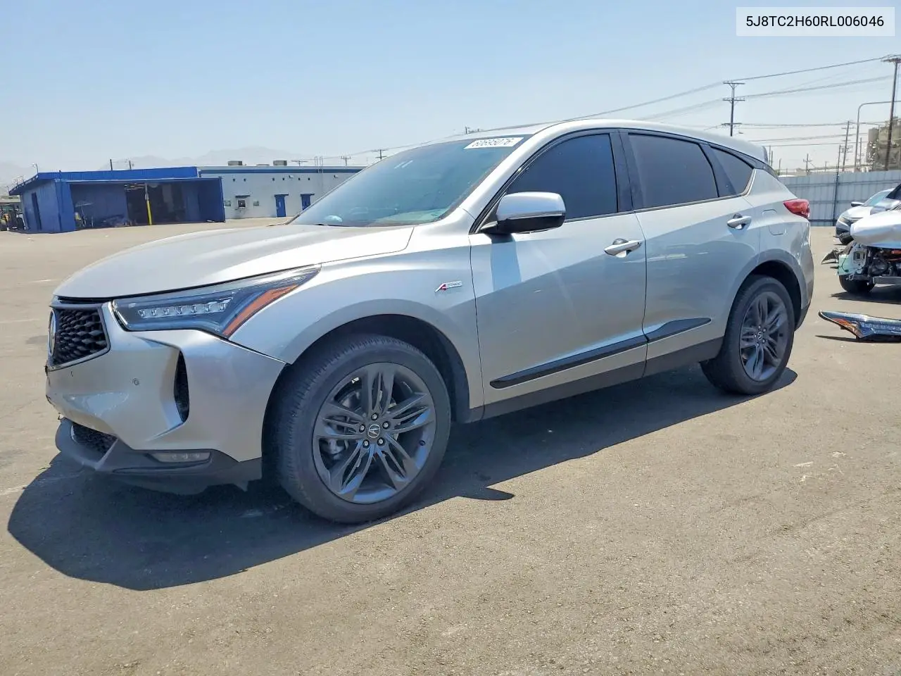 2024 Acura Rdx A-Spec VIN: 5J8TC2H60RL006046 Lot: 60695076