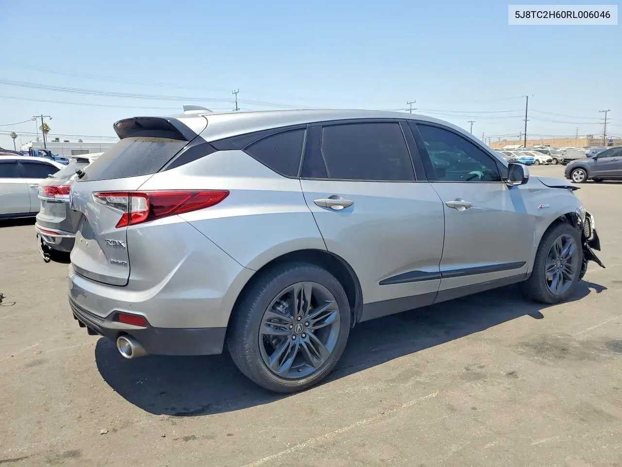 2024 Acura Rdx A-Spec VIN: 5J8TC2H60RL006046 Lot: 60695076