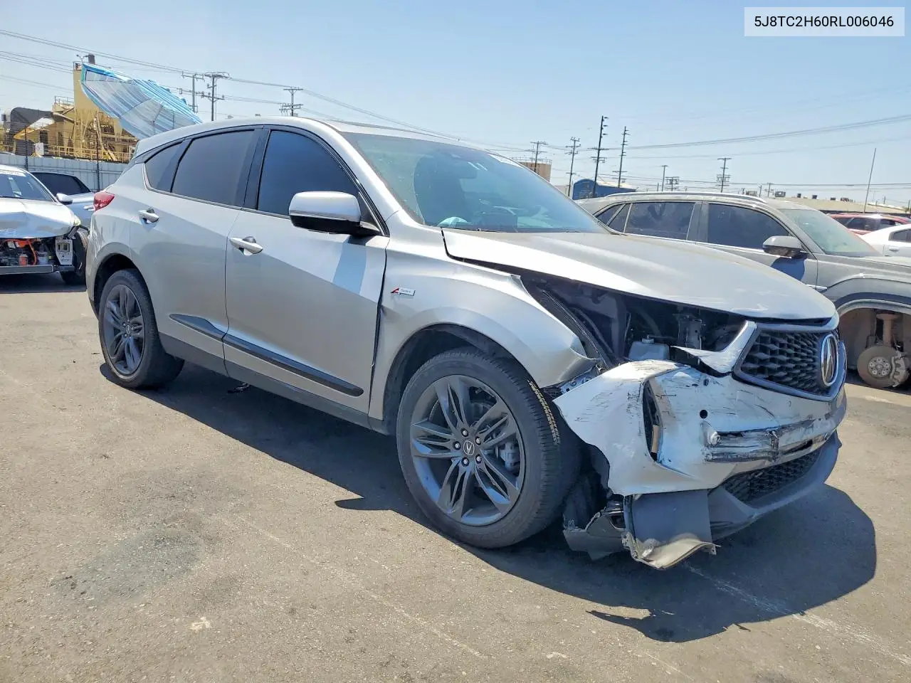 2024 Acura Rdx A-Spec VIN: 5J8TC2H60RL006046 Lot: 60695076