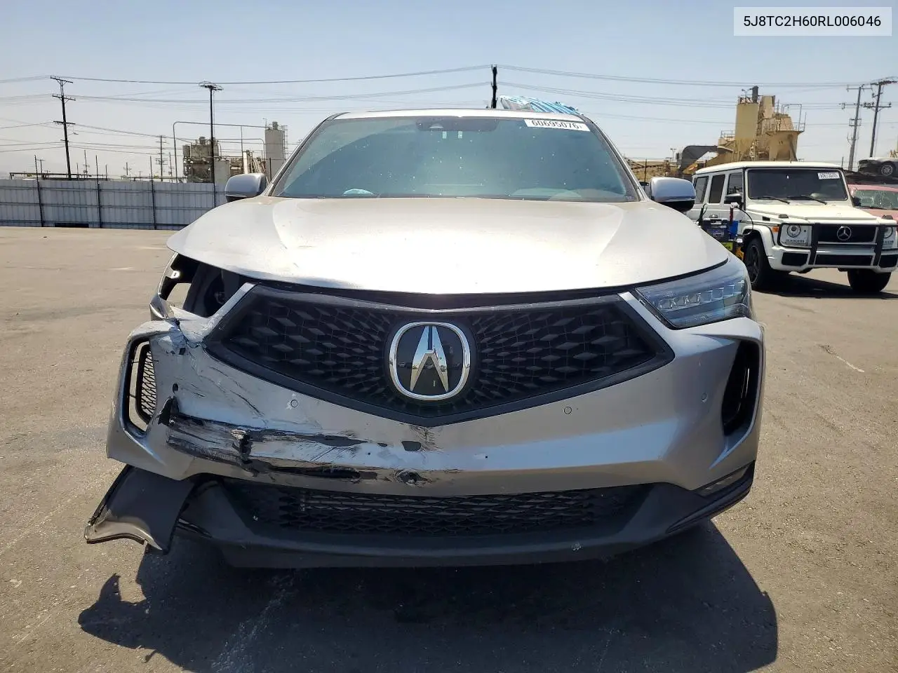 2024 Acura Rdx A-Spec VIN: 5J8TC2H60RL006046 Lot: 60695076