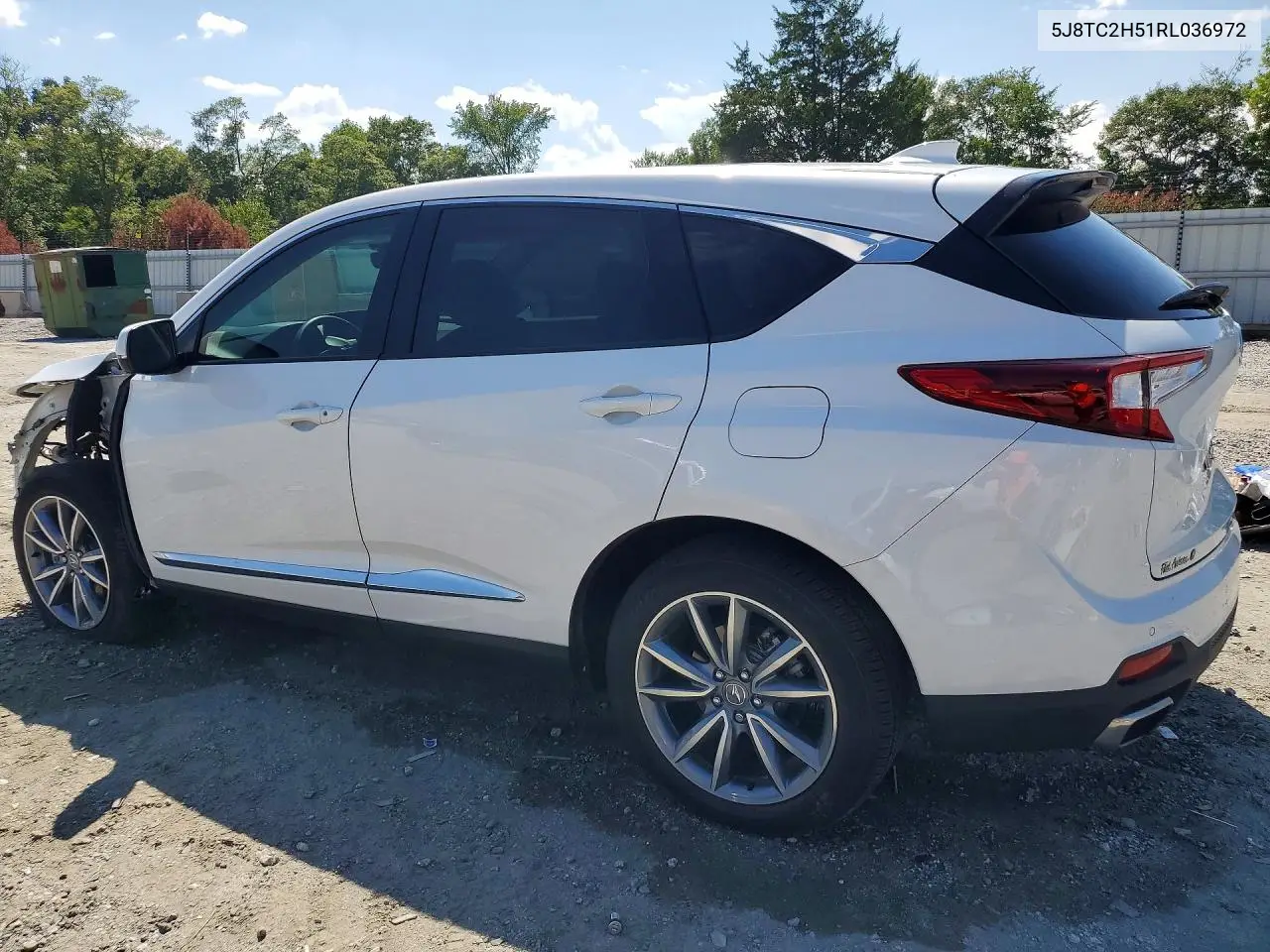 2024 Acura Rdx Technology VIN: 5J8TC2H51RL036972 Lot: 60716726