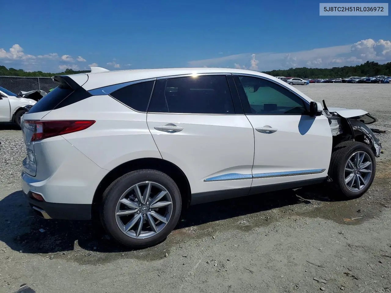 2024 Acura Rdx Technology VIN: 5J8TC2H51RL036972 Lot: 60716726