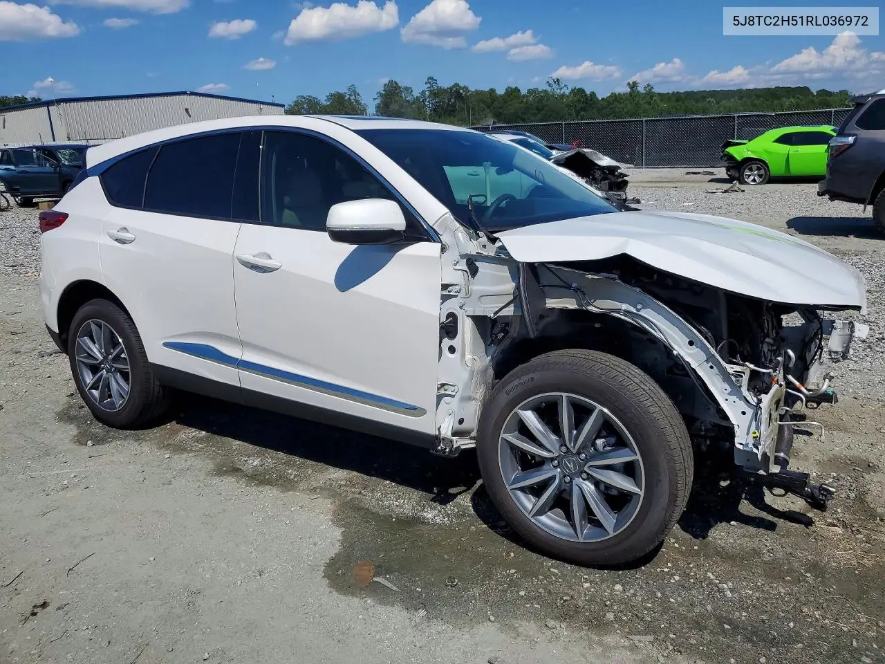 2024 Acura Rdx Technology VIN: 5J8TC2H51RL036972 Lot: 60716726