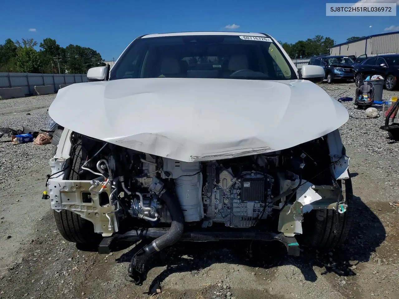 2024 Acura Rdx Technology VIN: 5J8TC2H51RL036972 Lot: 60716726
