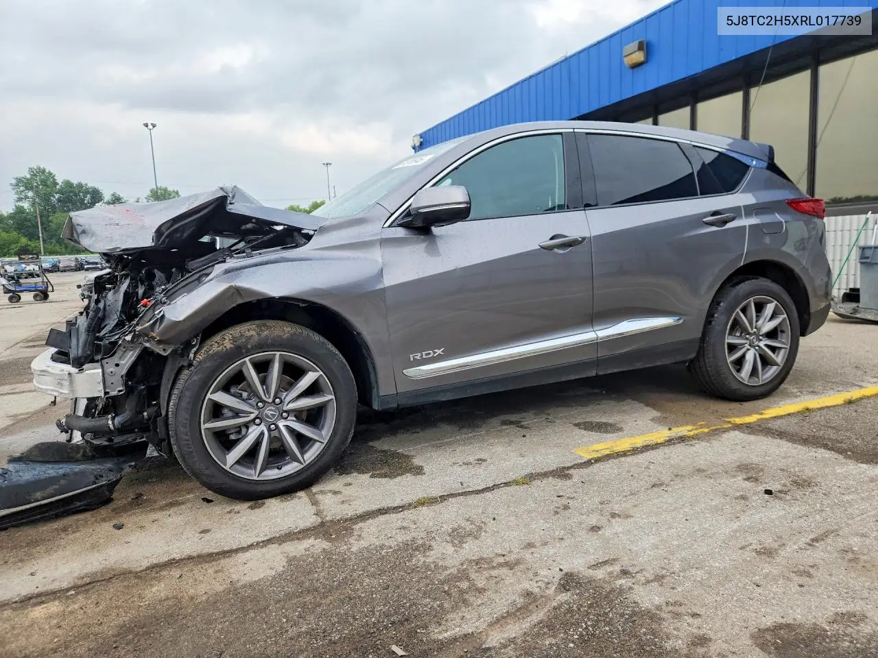 2024 Acura Rdx Technology VIN: 5J8TC2H5XRL017739 Lot: 61079946