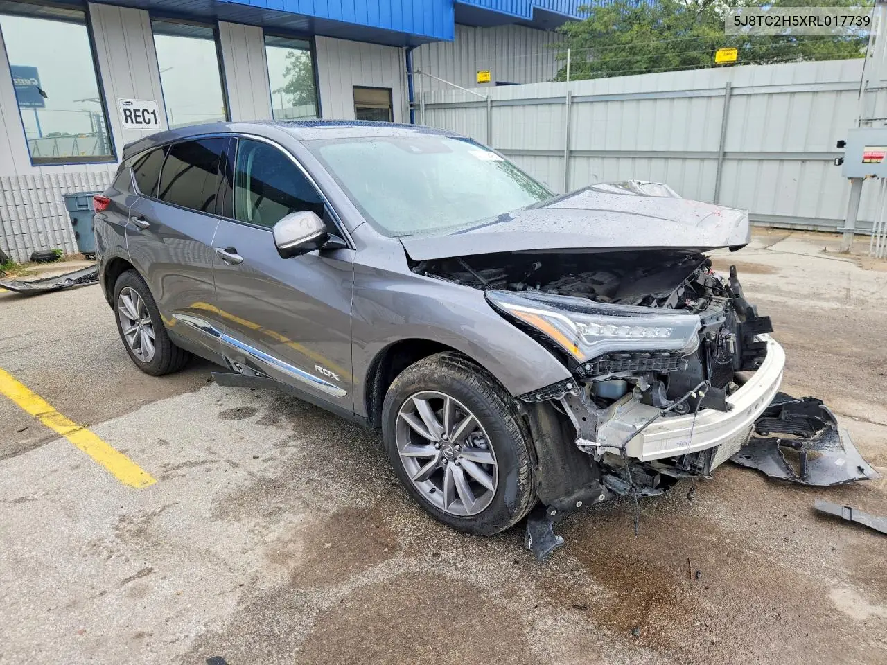 2024 Acura Rdx Technology VIN: 5J8TC2H5XRL017739 Lot: 61079946