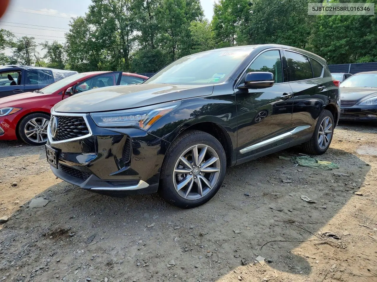 2024 Acura Rdx Technology VIN: 5J8TC2H58RL016346 Lot: 61536346
