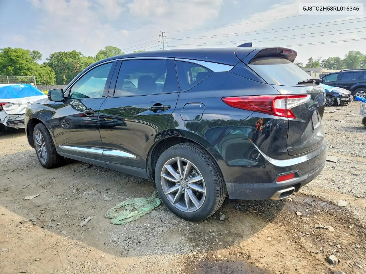 2024 Acura Rdx Technology VIN: 5J8TC2H58RL016346 Lot: 61536346