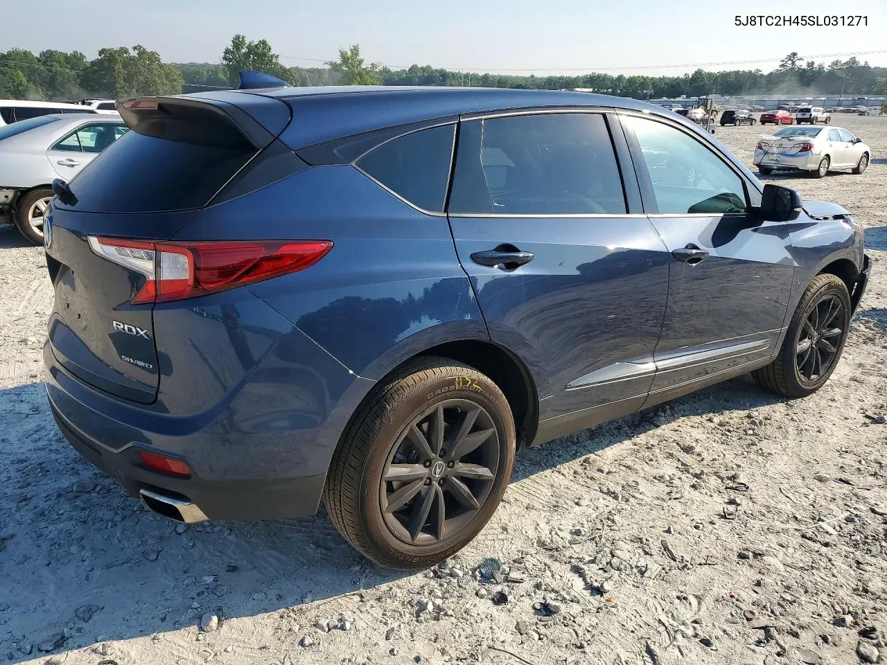 2025 Acura Rdx VIN: 5J8TC2H45SL031271 Lot: 57083006