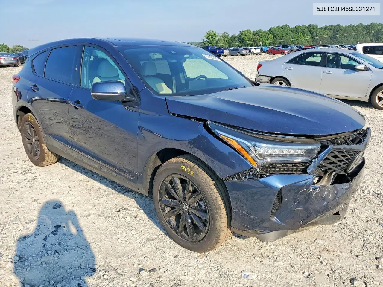2025 Acura Rdx VIN: 5J8TC2H45SL031271 Lot: 57083006