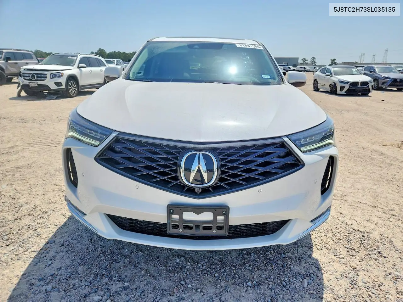 2025 Acura Rdx Advance VIN: 5J8TC2H73SL035135 Lot: 61887566