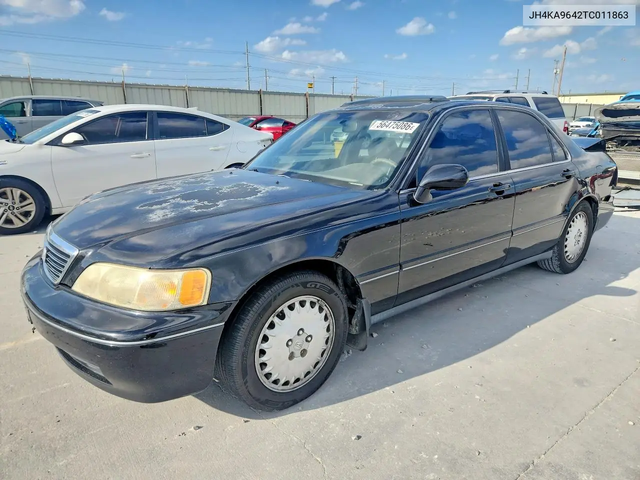 1996 Acura 3.5Rl VIN: JH4KA9642TC011863 Lot: 57037876