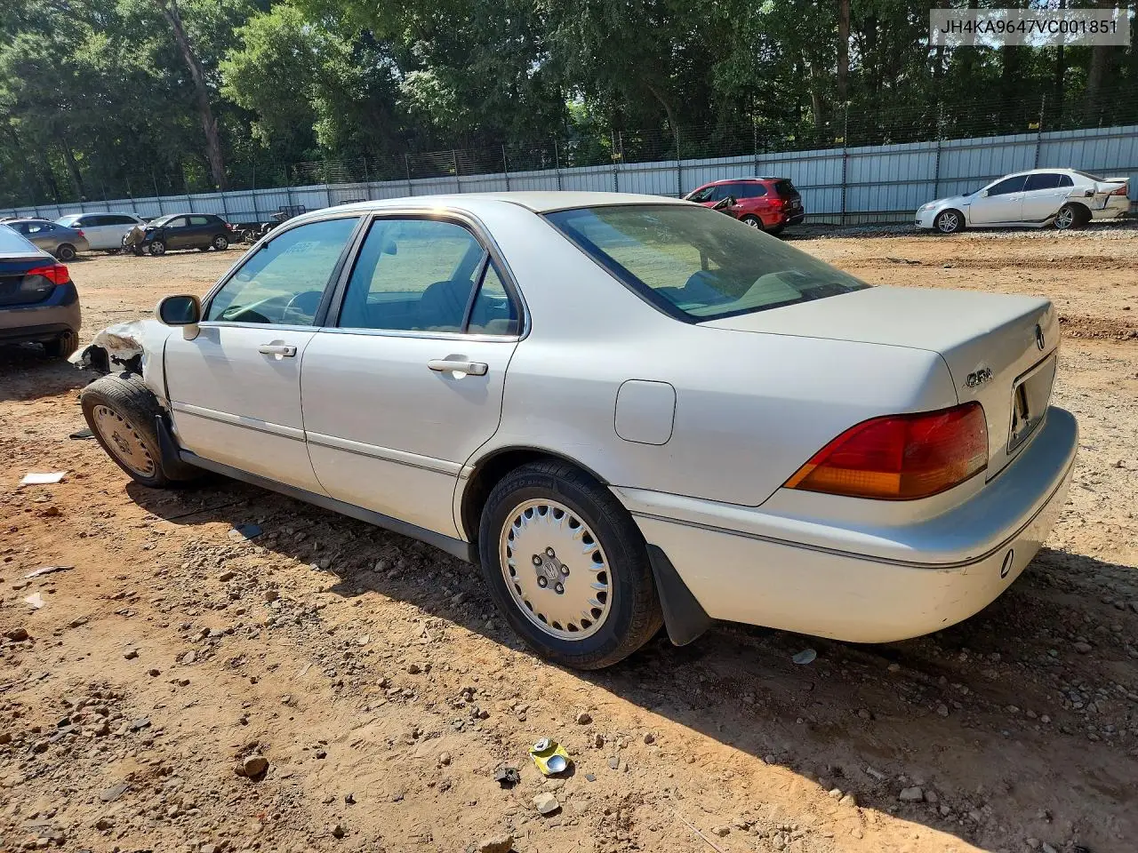 1997 Acura 3.5Rl VIN: JH4KA9647VC001851 Lot: 59962946
