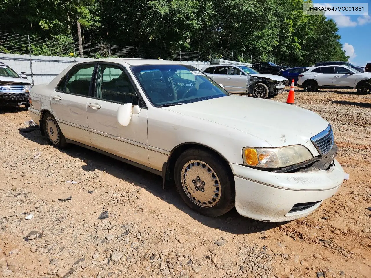 1997 Acura 3.5Rl VIN: JH4KA9647VC001851 Lot: 59962946