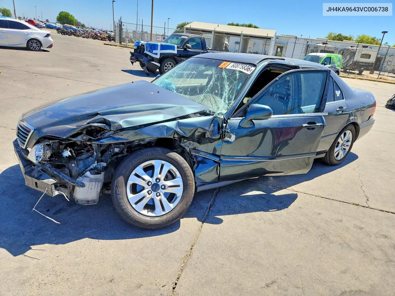 1997 Acura 3.5Rl VIN: JH4KA9643VC006738 Lot: 60875836