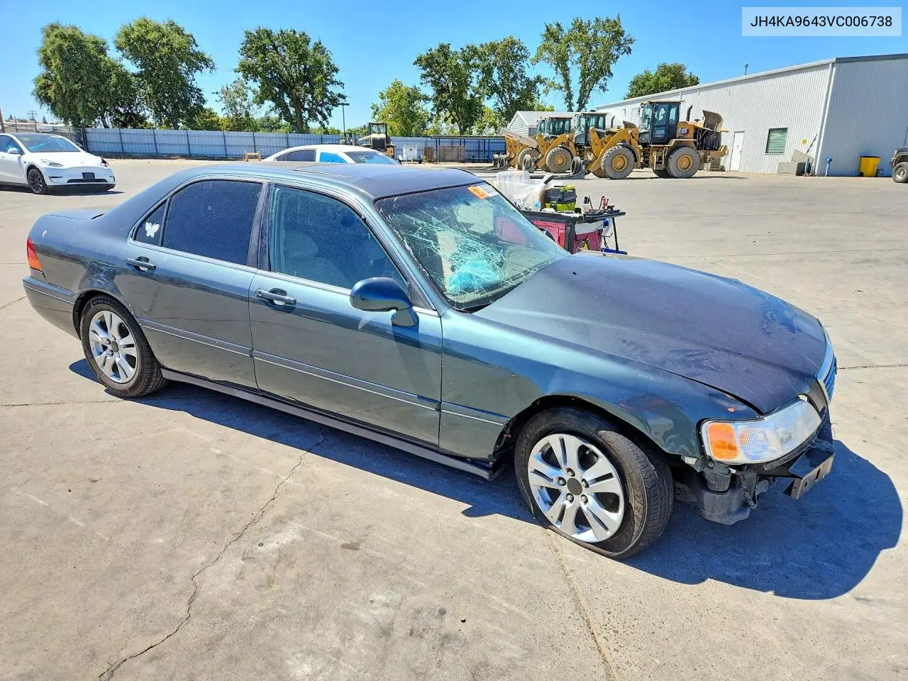 1997 Acura 3.5Rl VIN: JH4KA9643VC006738 Lot: 60875836