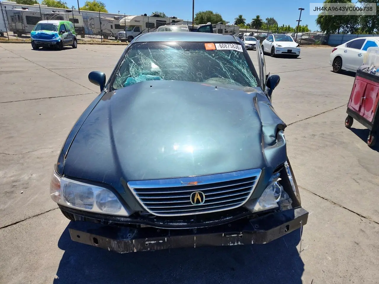 1997 Acura 3.5Rl VIN: JH4KA9643VC006738 Lot: 60875836