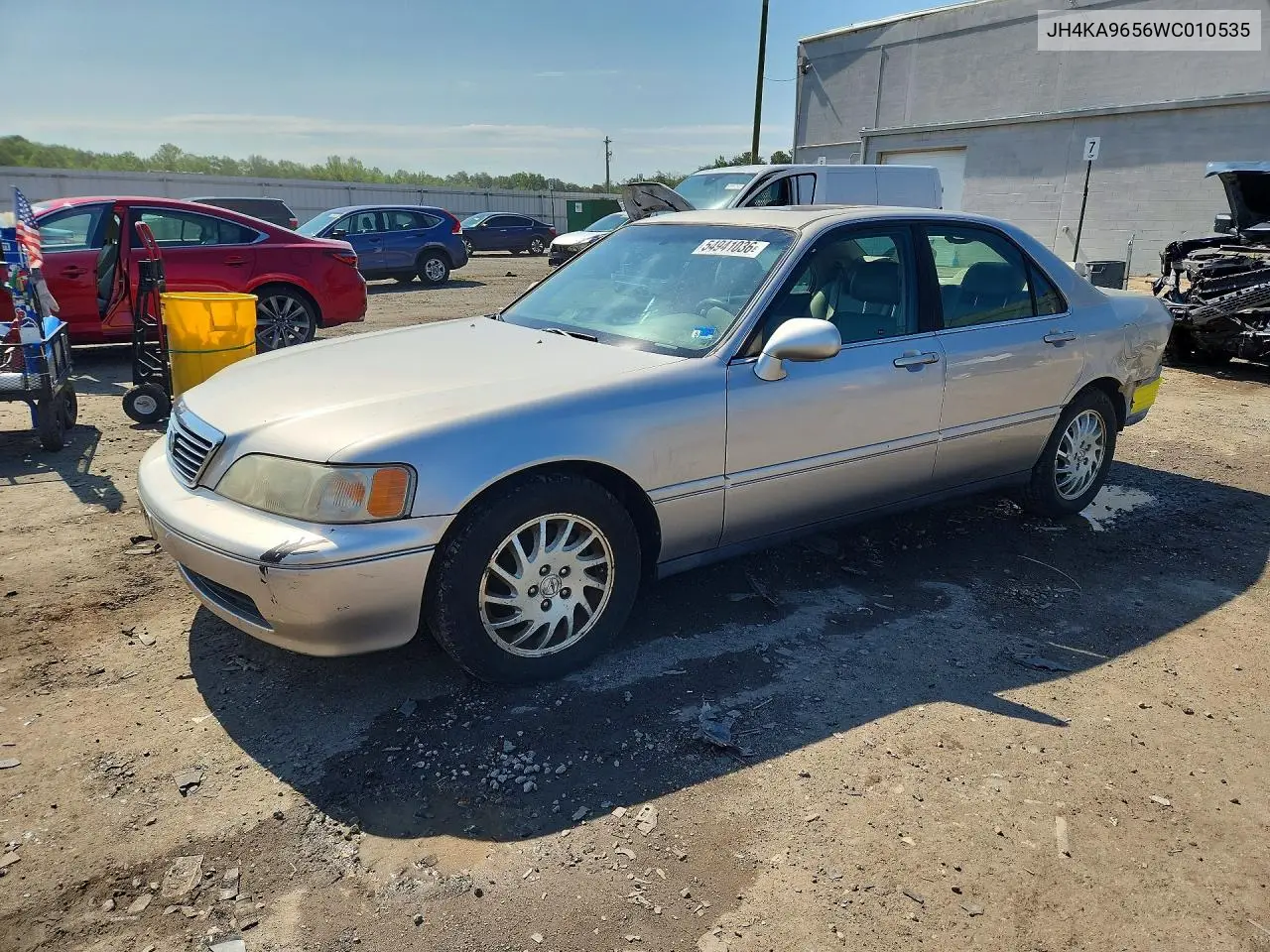 1998 Acura 3.5Rl VIN: JH4KA9656WC010535 Lot: 54941036