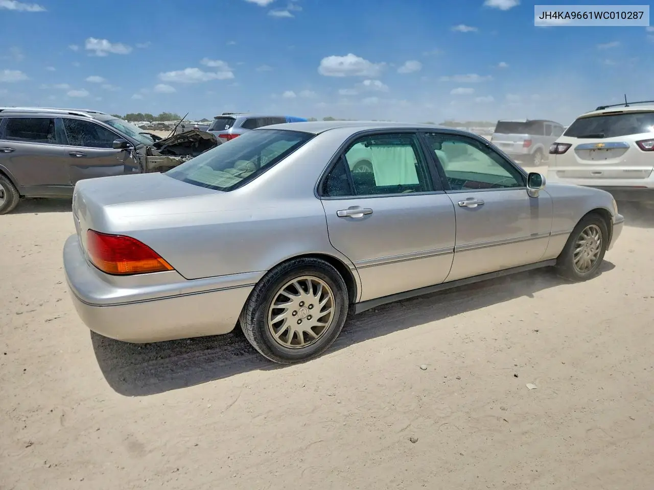 1998 Acura 3.5Rl VIN: JH4KA9661WC010287 Lot: 59285996