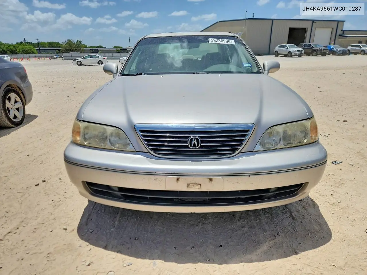 1998 Acura 3.5Rl VIN: JH4KA9661WC010287 Lot: 59285996