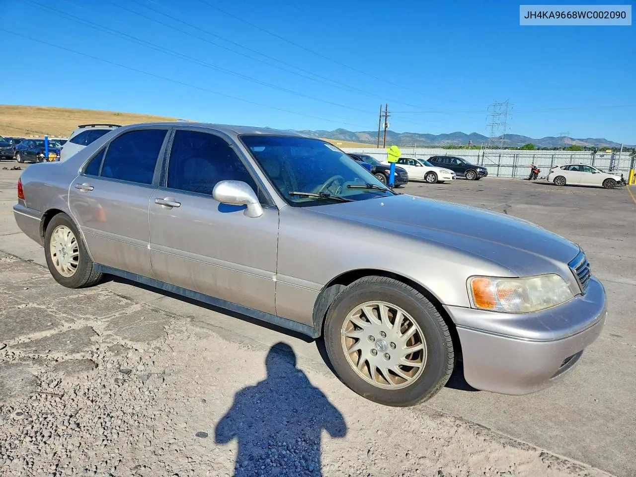 1998 Acura 3.5Rl VIN: JH4KA9668WC002090 Lot: 60595206