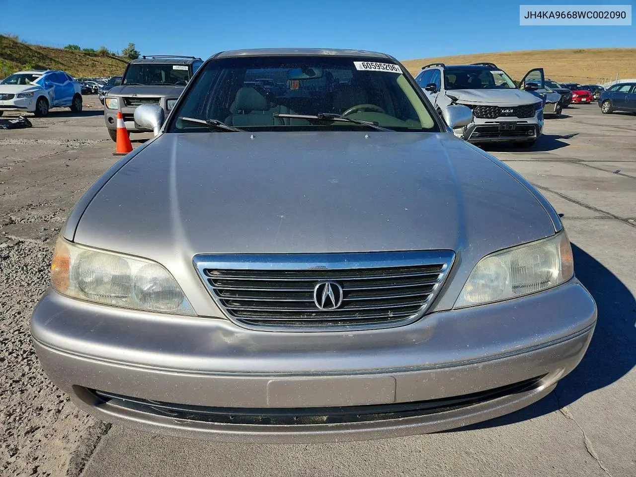 1998 Acura 3.5Rl VIN: JH4KA9668WC002090 Lot: 60595206