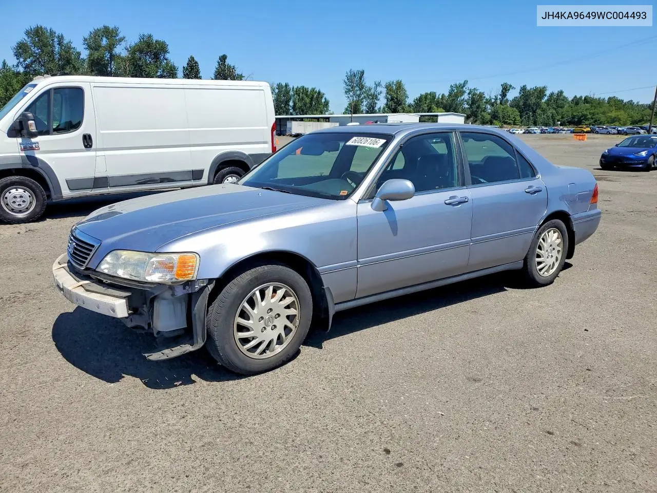 1998 Acura 3.5Rl VIN: JH4KA9649WC004493 Lot: 60826106