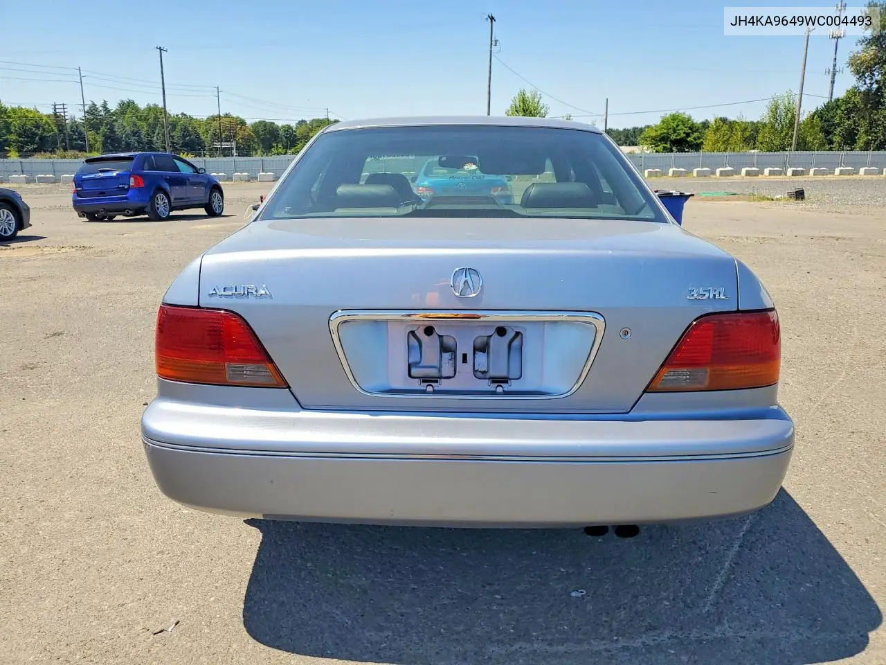 1998 Acura 3.5Rl VIN: JH4KA9649WC004493 Lot: 60826106