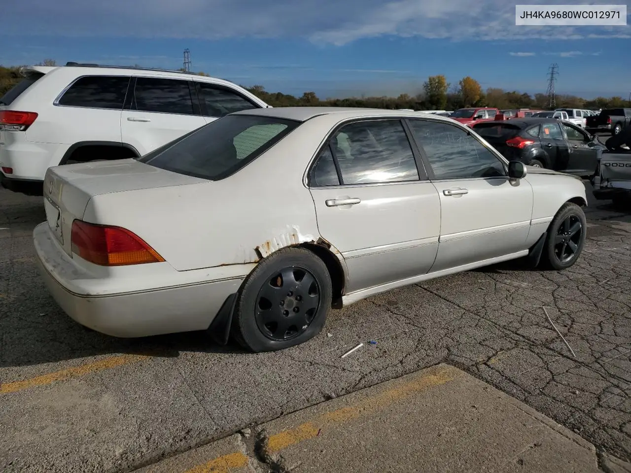 1998 Acura 3.5Rl Se VIN: JH4KA9680WC012971 Lot: 91328855