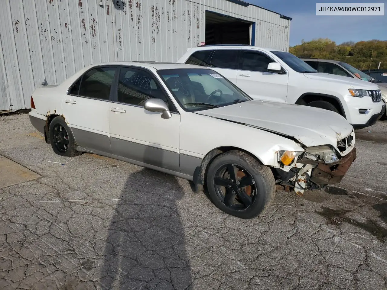 1998 Acura 3.5Rl Se VIN: JH4KA9680WC012971 Lot: 91328855